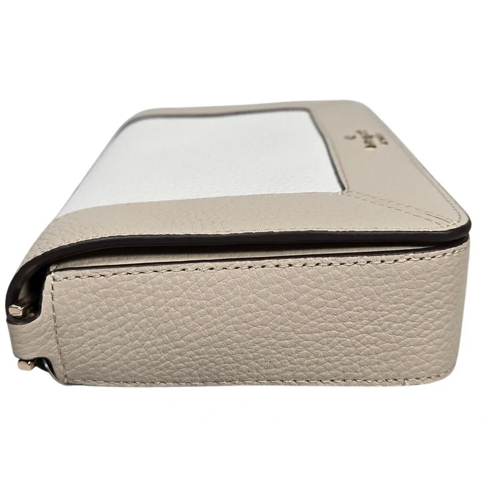 Kate Spade Lena Colorblock Mini Flap Crossbody in Light Sand Multi‎ NWT